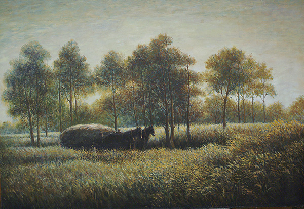 雨  后 2002年 130x90cm.JPG